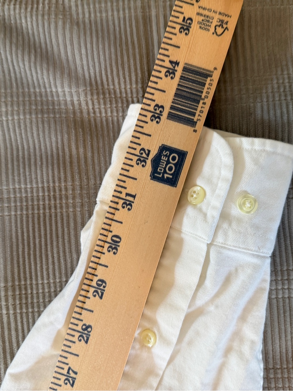 Brooks Brothers Dress Shirt – Men’s 16-4/5 (34/35 - Picture 7 of 9